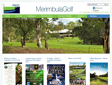 Tablet Screenshot of merimbulagolf.com.au